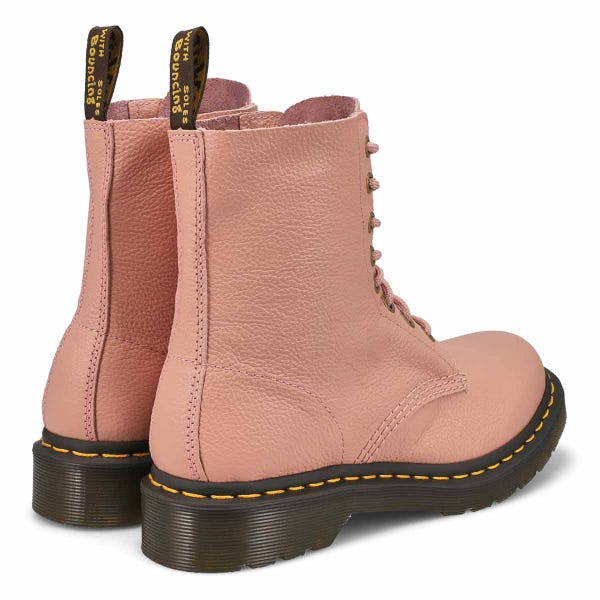 Women's 1460 Pascal Virginia 8-Eye Comba Boot - Peach/Beige