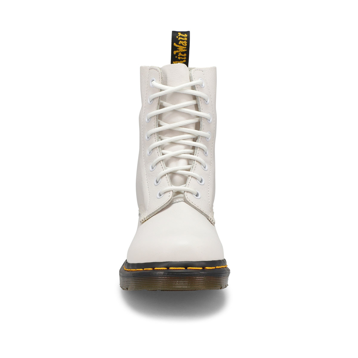 Women's Core Pascal 8-Eye Leather Boot - White