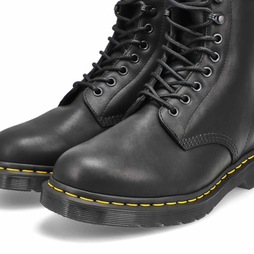 Unisex 1460 Pascal Valor 8-Eye Boot - Black