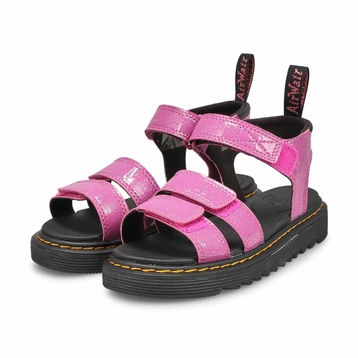 Girls' Klaire Junior Cosmic Glitter Sandal - Pink