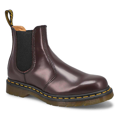 Lds  2976 Smooth Chelsea Boot - Burgundy