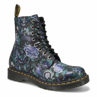 Women's 1460 Pascal Mystic Floral Boot - Black Floral