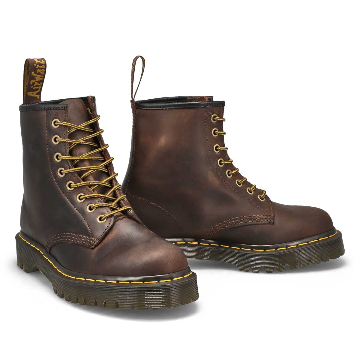 Dr Martens Women's 1460 Bex 8-Eye Boot -Dark | SoftMoc.com