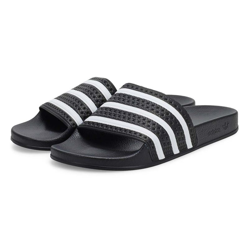 Men's Adilette Comfort Sandal - Black/White