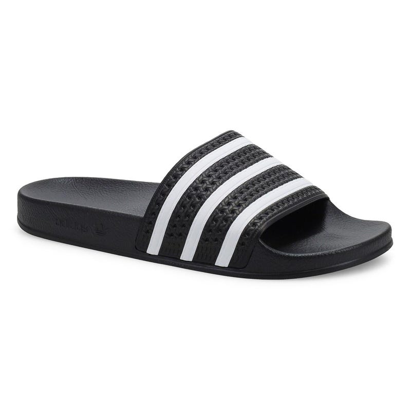 Men's Adilette Comfort Sandal - Black/White