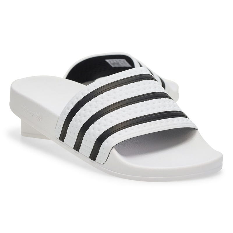 Men's Adilette Comfort Sandal - White/Black
