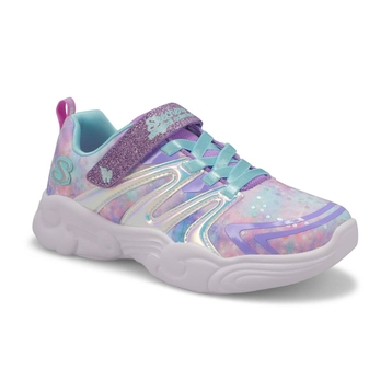 Girls' Unicorn Storm Sneaker - Lavender/Aqua