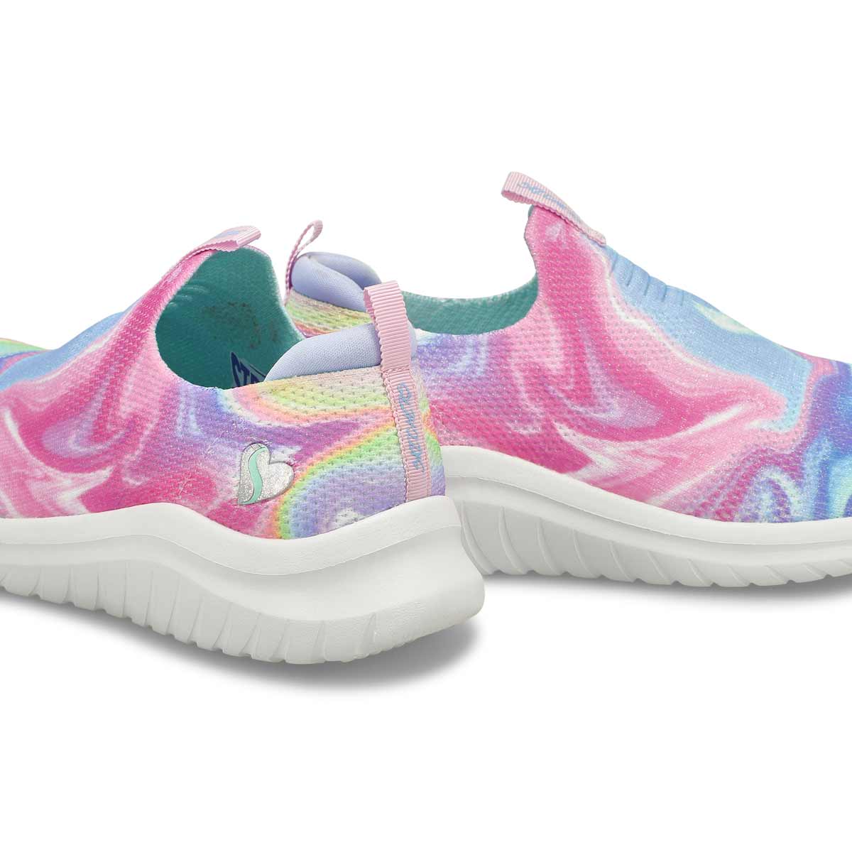 Girls' Ultra Flex 2.0 Swirlology Sneaker  Lavender