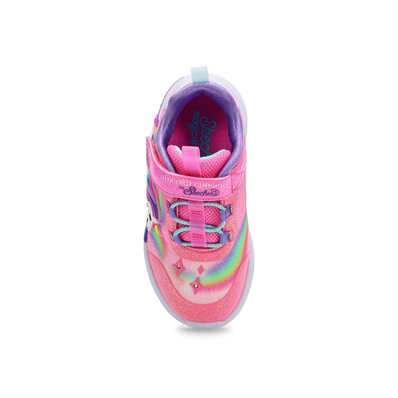 Infants' G Unicorn Chaser Light Up Sneaker - Pink Sparkle/Multi