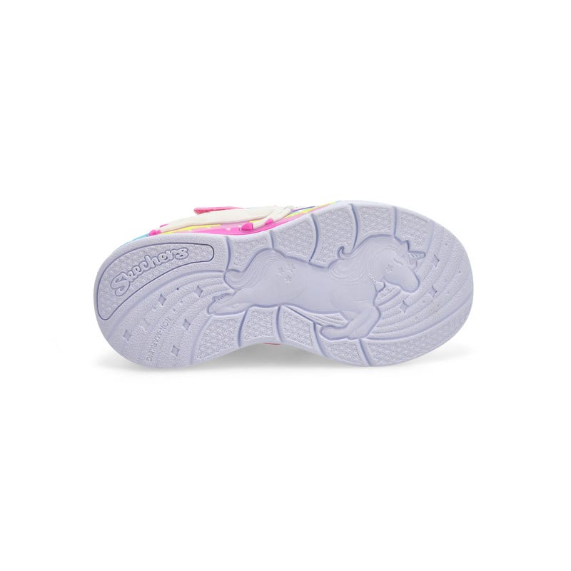 Infants' G Unicorn Chaser Light Up Sneaker - Pink Sparkle/Multi