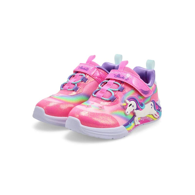 Infants' G Unicorn Chaser Light Up Sneaker - Pink Sparkle/Multi