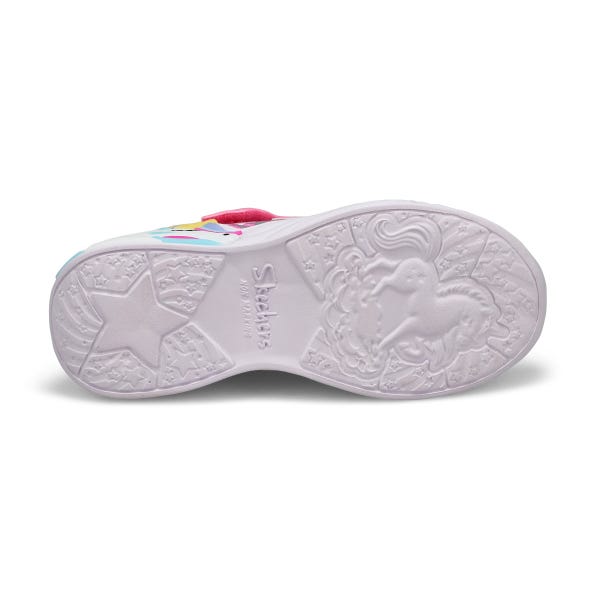 Girls'  Unicorn Dreams Sneaker - Pink/Turquoise