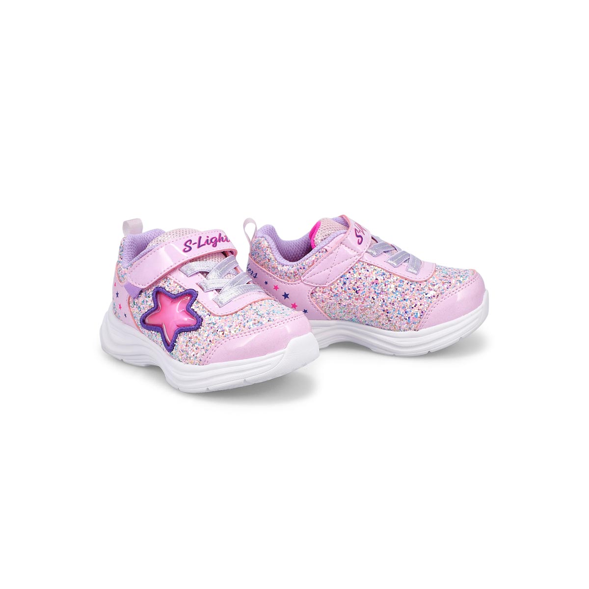 Infants' Glimmer Kicks Lighted Sneaker -Pink/Lav