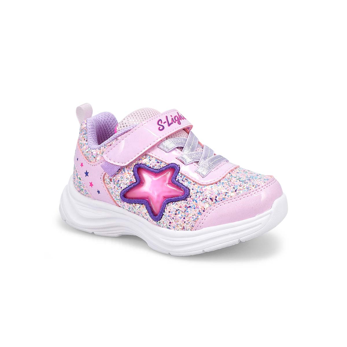Infants' Glimmer Kicks Lighted Sneaker -Pink/Lav