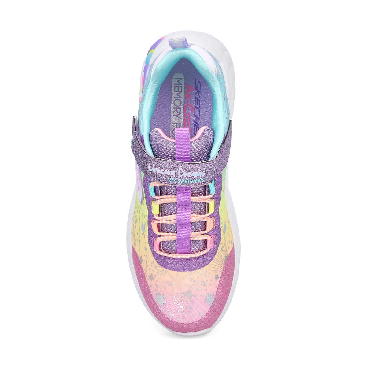 Skechers Girls' Unicorn Dreams Sneaker - Purp