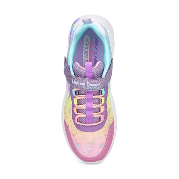 Girls' Unicorn Dreams Sneaker - Purple/Multi