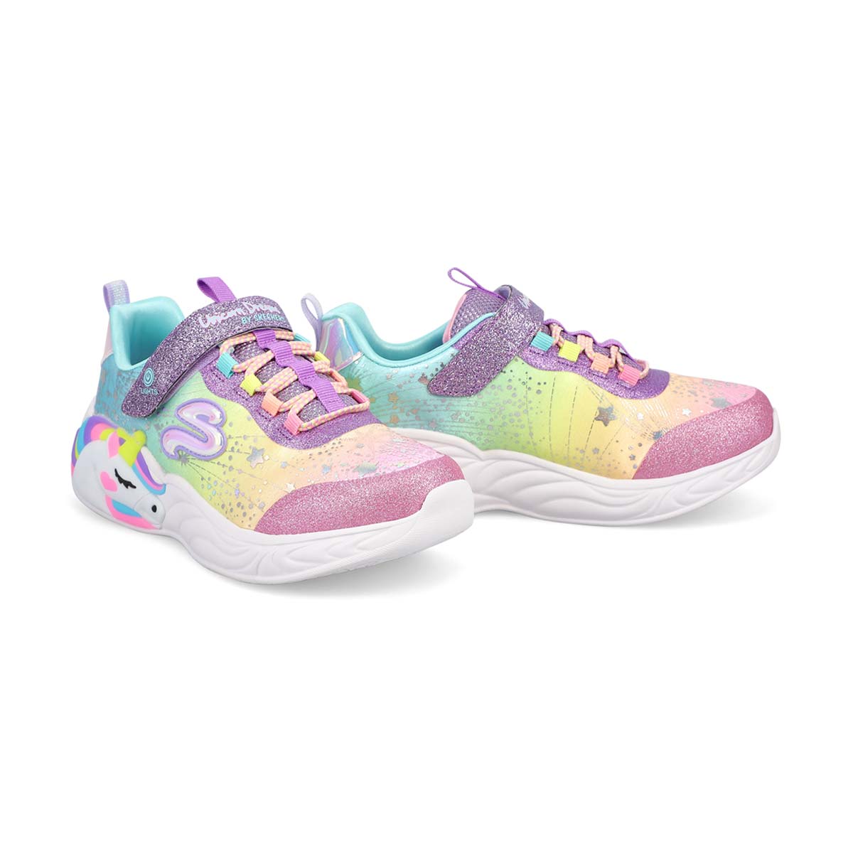 Baskets UNICORN DREAMS, pourpre/multi, filles