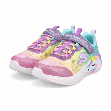 Girls' Unicorn Dreams Sneaker - Purple/Multi