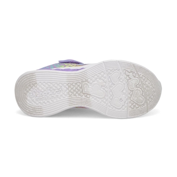 Espadrille FLUTTER HEART LIGHTS, lav/multi, filles