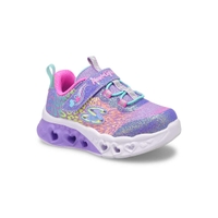 Infant's G Flutter Heart Lights -Loves Wild Light Up Sneaker - Lavender/Multi