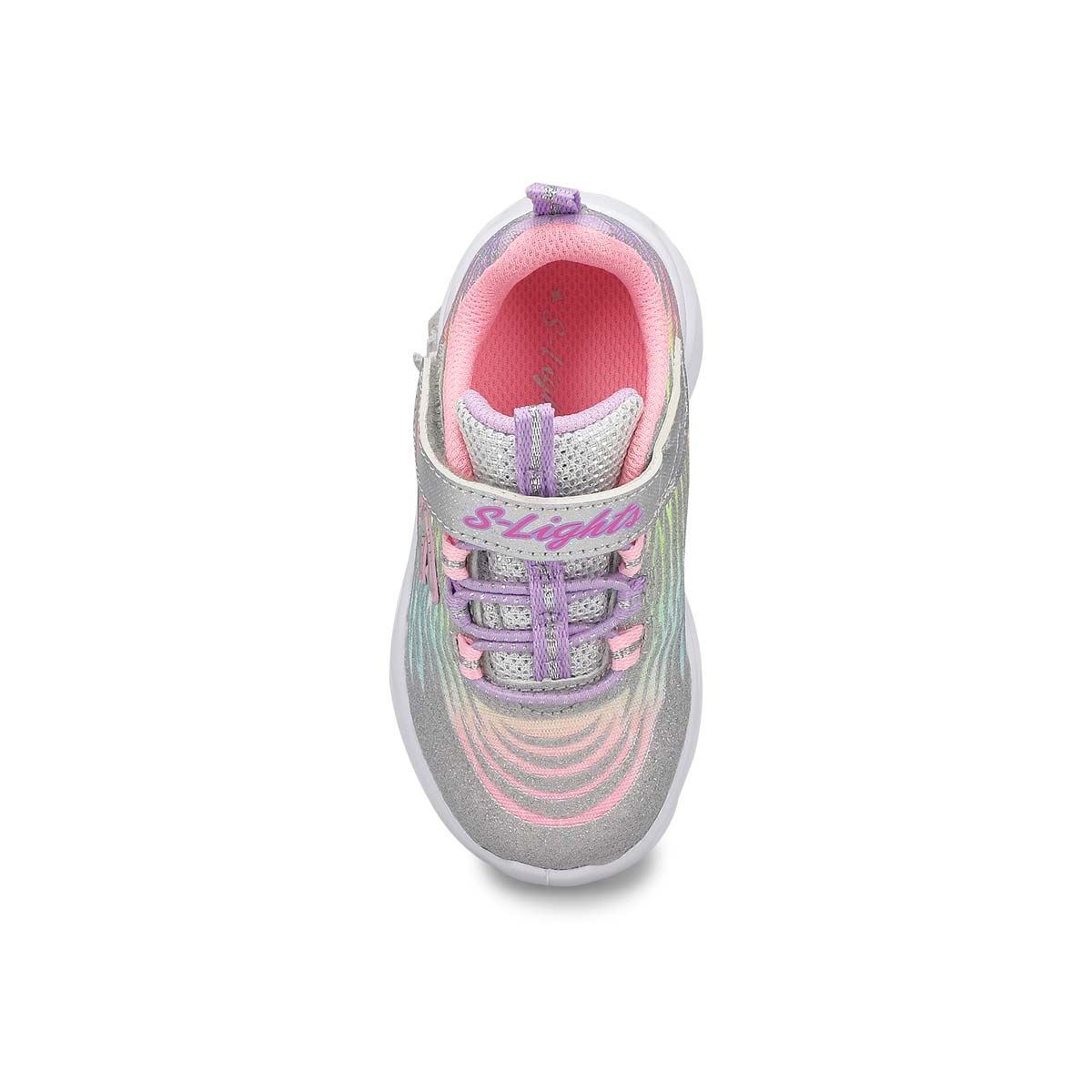 Infants' Twisty Brights - Mystical Bliss Light Up Sneaker - Silver/Multi