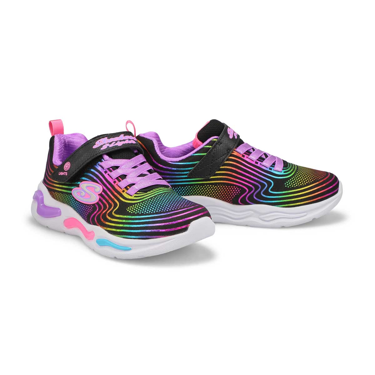 Skechers wavy lights hotsell