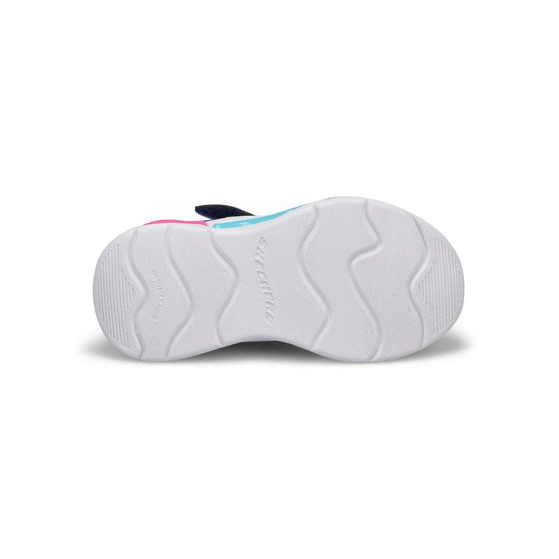 Baskets S LIGHTS WAVY BEAMS, marine/multi, bébés-F