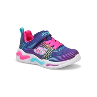 Infants' G S Lights Wavy Beams Sneaker - Navy/Multi