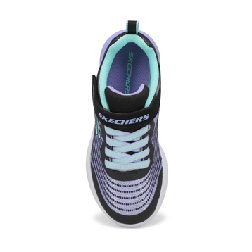 Girls' Microspec Rejoice Racer Sneaker - Black/Mul