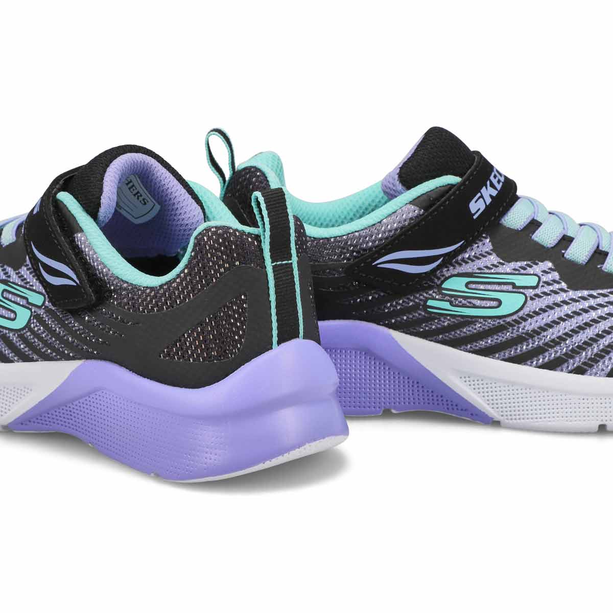 Baskets MICROSPEC REJOICE RACER, noir/multi, filles
