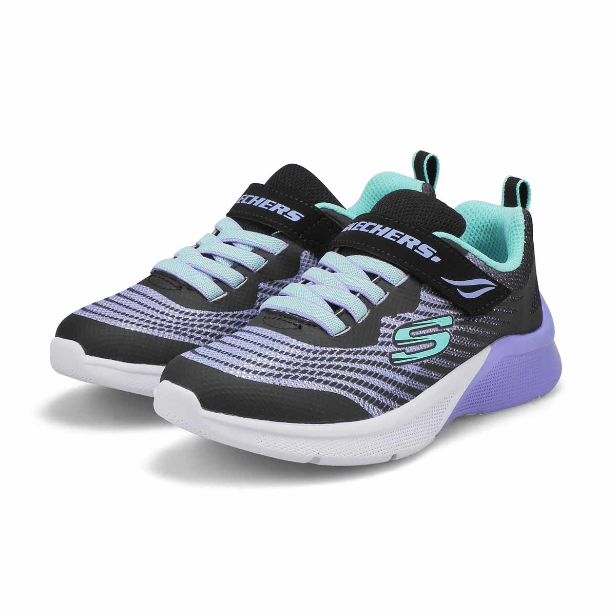 Baskets MICROSPEC REJOICE RACER, noir/multi, filles