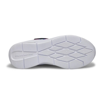 Girls' Microspec Max Sneaker - Black/Multi