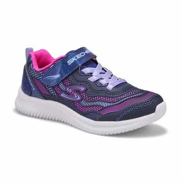 Espadrille JUMPSTERS STRAP, marine/rose, filles