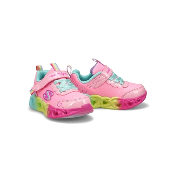 Espadrille HEART LIGHTS, rose/multi, bébés-F