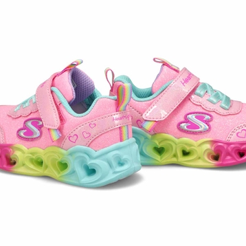 Espadrille HEART LIGHTS, rose/multi, bébés-F