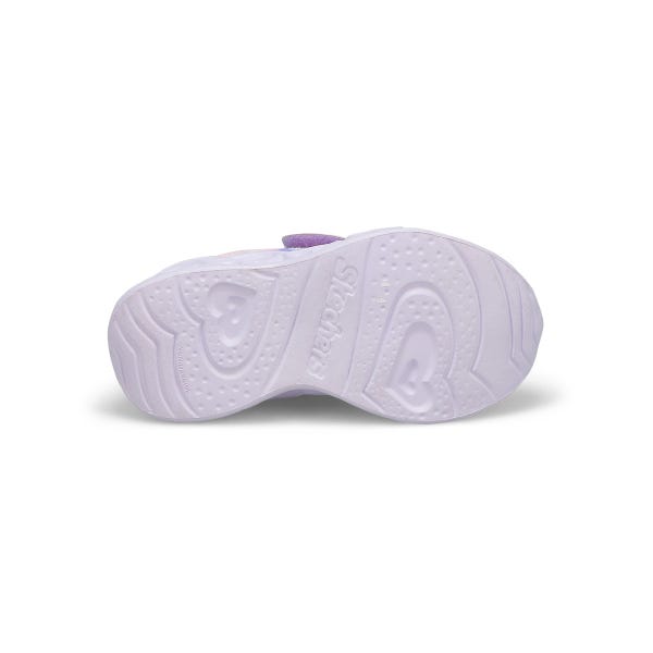 Baskets à lumières HEART LIGHTS, lavande/rose pâle, bébés-F