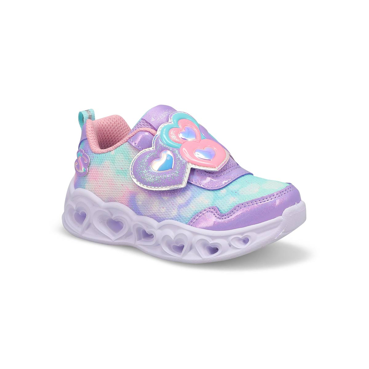 Infants' -G Heart Lights Light Up Sneaker - Lavend