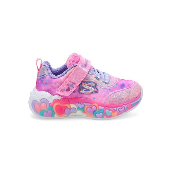 Infants' G Eternal Heart Light Up Sneaker - Light Pink/Multi
