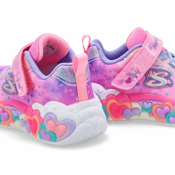 Infants' G Eternal Heart Light Up Sneaker - Light Pink/Multi