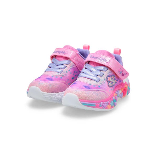 Infants' G Eternal Heart Light Up Sneaker - Light Pink/Multi