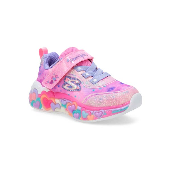 Infants' G Eternal Heart Light Up Sneaker - Light Pink/Multi