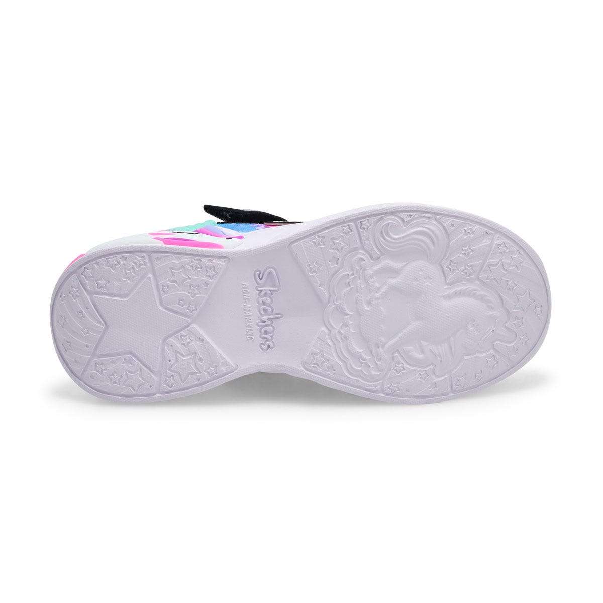 Espadrille fille lumineuse S Lights Unicorn Dreams