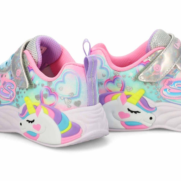Baskets UNICORN DREAMS, argent/multi, filles