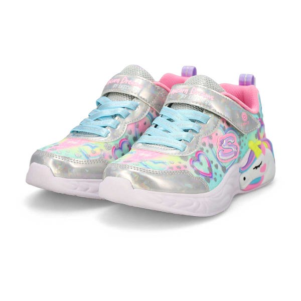 Baskets UNICORN DREAMS, argent/multi, filles