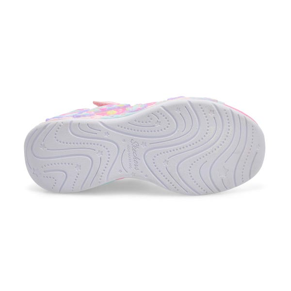 Baskets BUTTERFLY BLISS, rose pâle/multi, filles