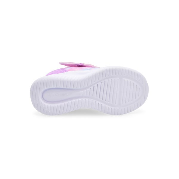 Espadrille lumineuse Skechers Jumpsters - Lil Wing Luxe pour bébés - Lavande