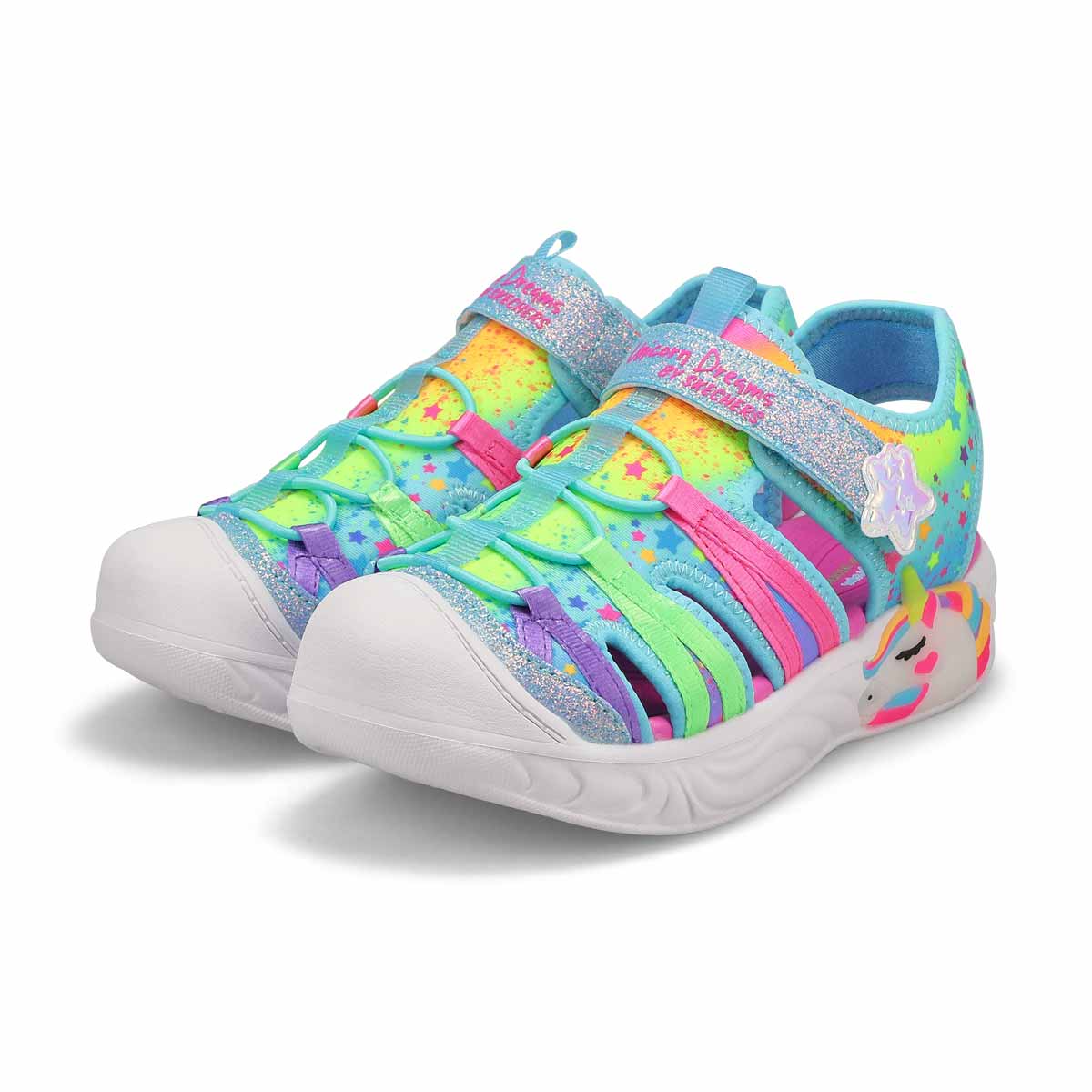 Girls' Unicorn Dreams Explorer Sandal - Multi