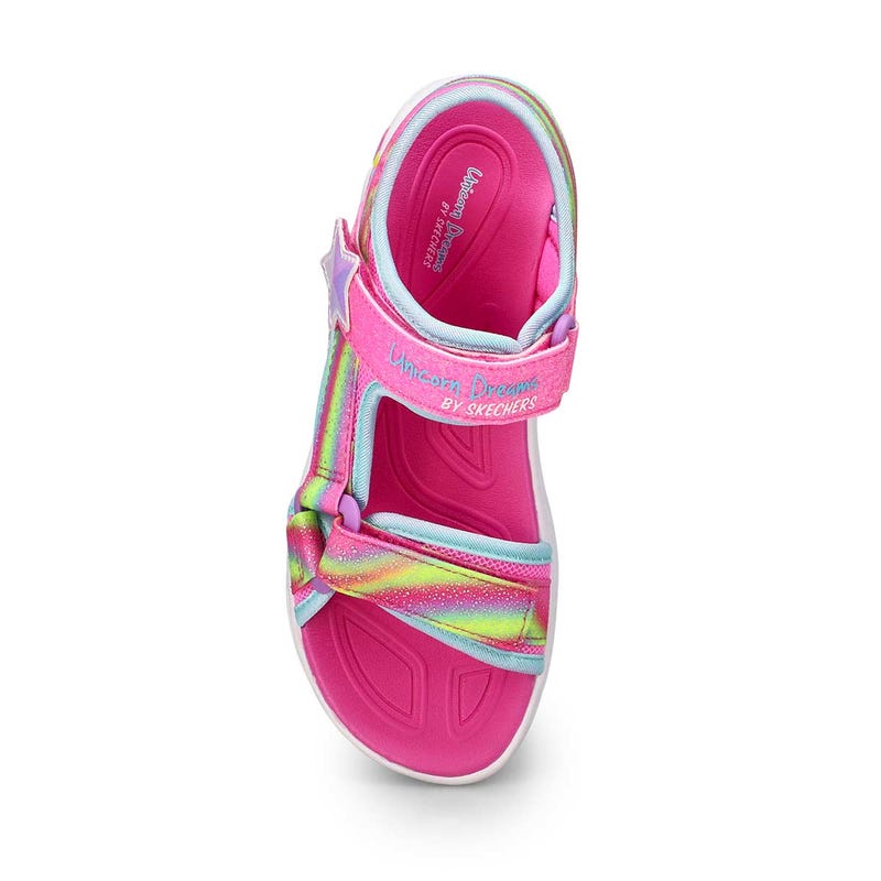 Girls'  Unicorn Dreams Sandal - Pink/Multi