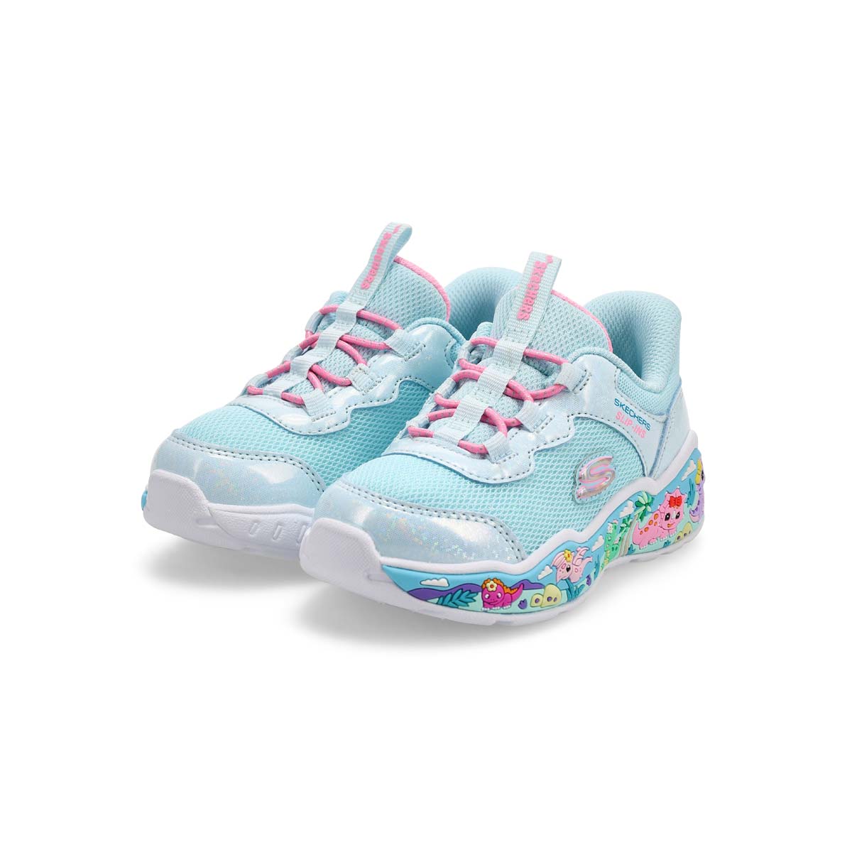 Baskets  enfiler PLAY SCENE SLIP-INS, bleu clair/