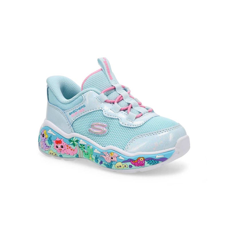 Baskets à enfiler PLAY SCENE SLIP-INS, bleu clair/multi, bébés-F